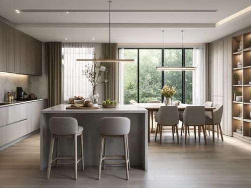 開放式廚房怎麼規劃？提升動線、收納與美感的設計指南